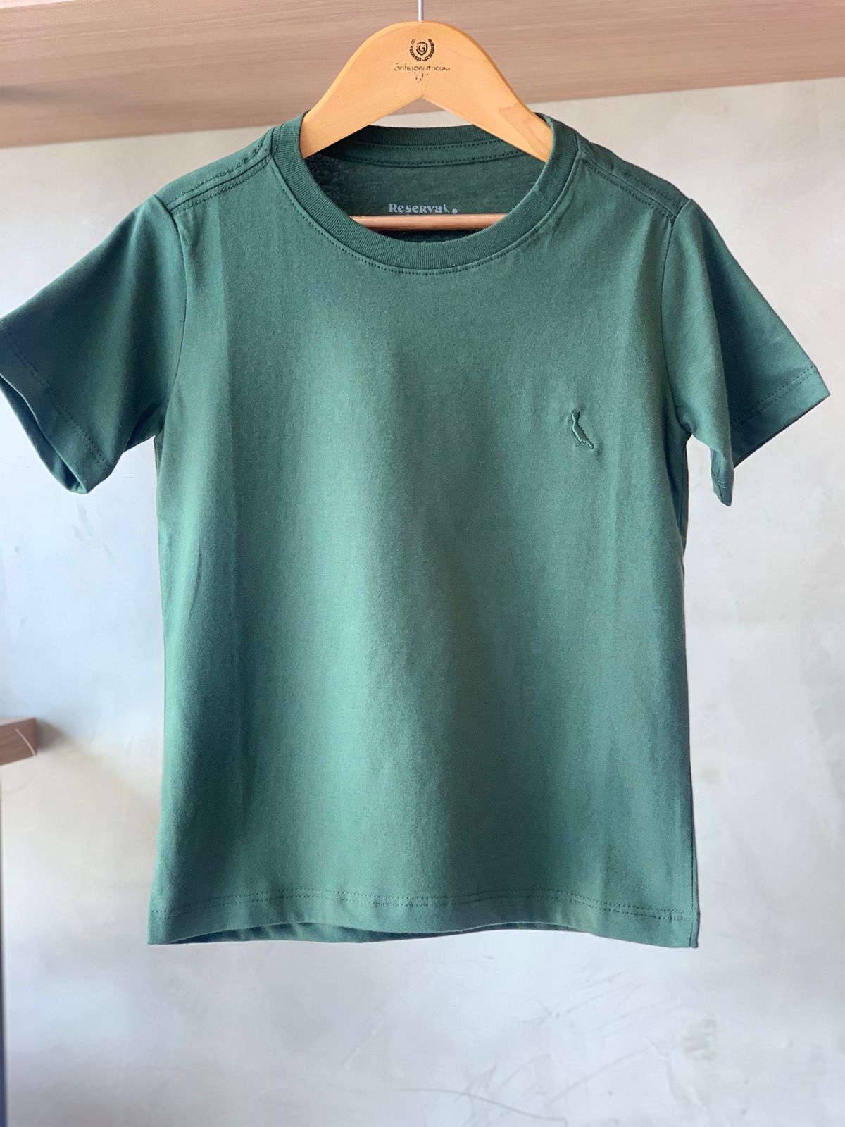 CAMISETA RSV MINI MC PF CARECA VERDE FLORESTA