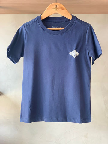 CAMISETA RSV MINI BASICA PATCH PREMIUM MARINHO