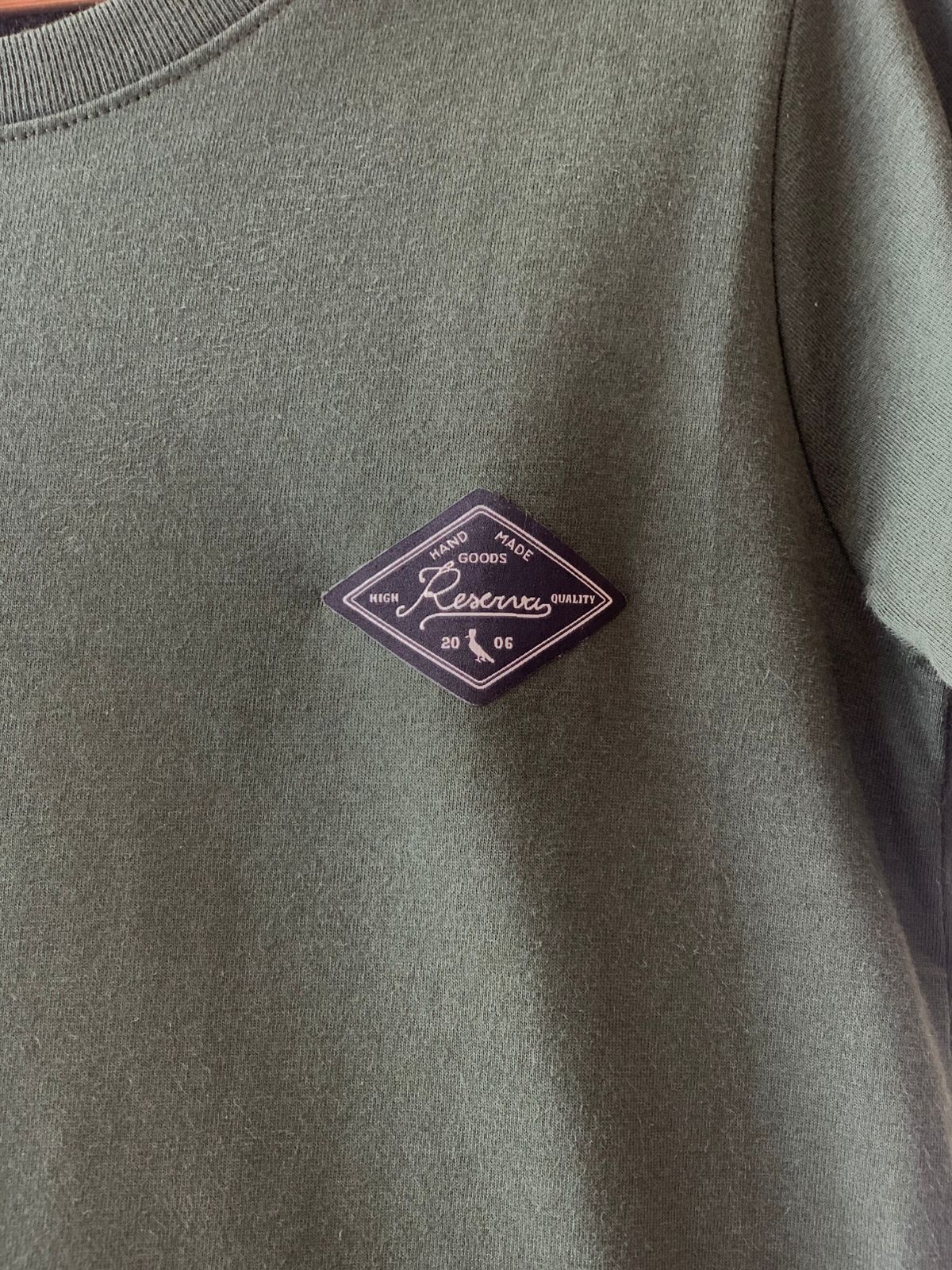 CAMISETA RSV MINI BASICA PATCH PREMIUM VERDE FLORESTA