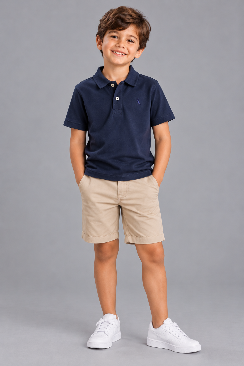 POLO RESERVA MINI SM ATC LISA MARINHO