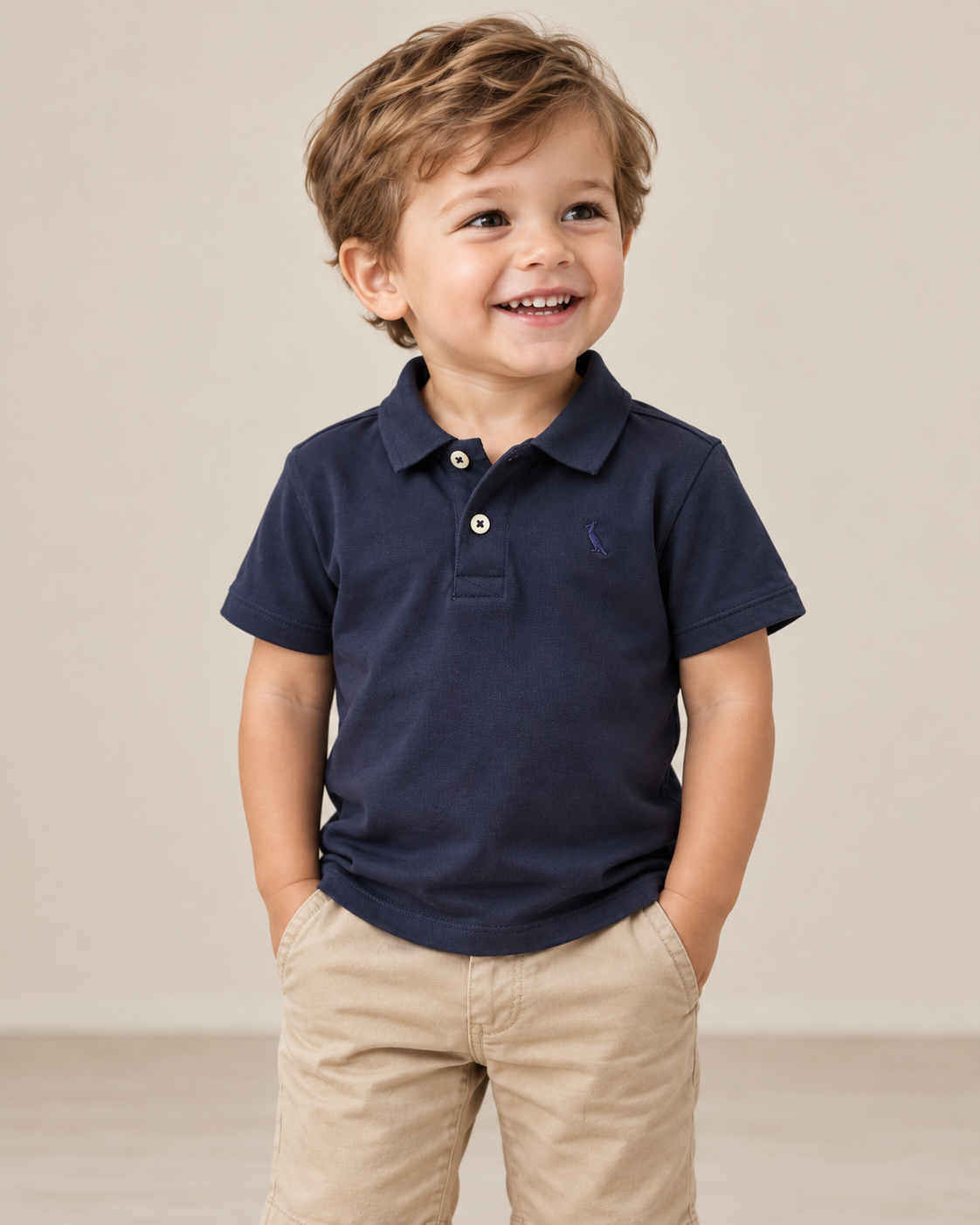 POLO RESERVA MINI SM ATC LISA MARINHO