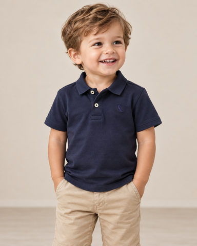 POLO RESERVA MINI SM ATC LISA MARINHO