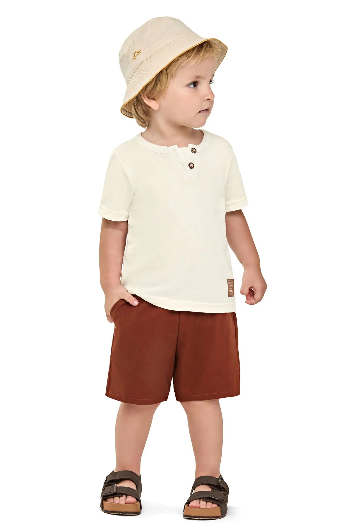 CONJ MAS CAM DET BOT GOLA E BERM SARJA OFF WHITE