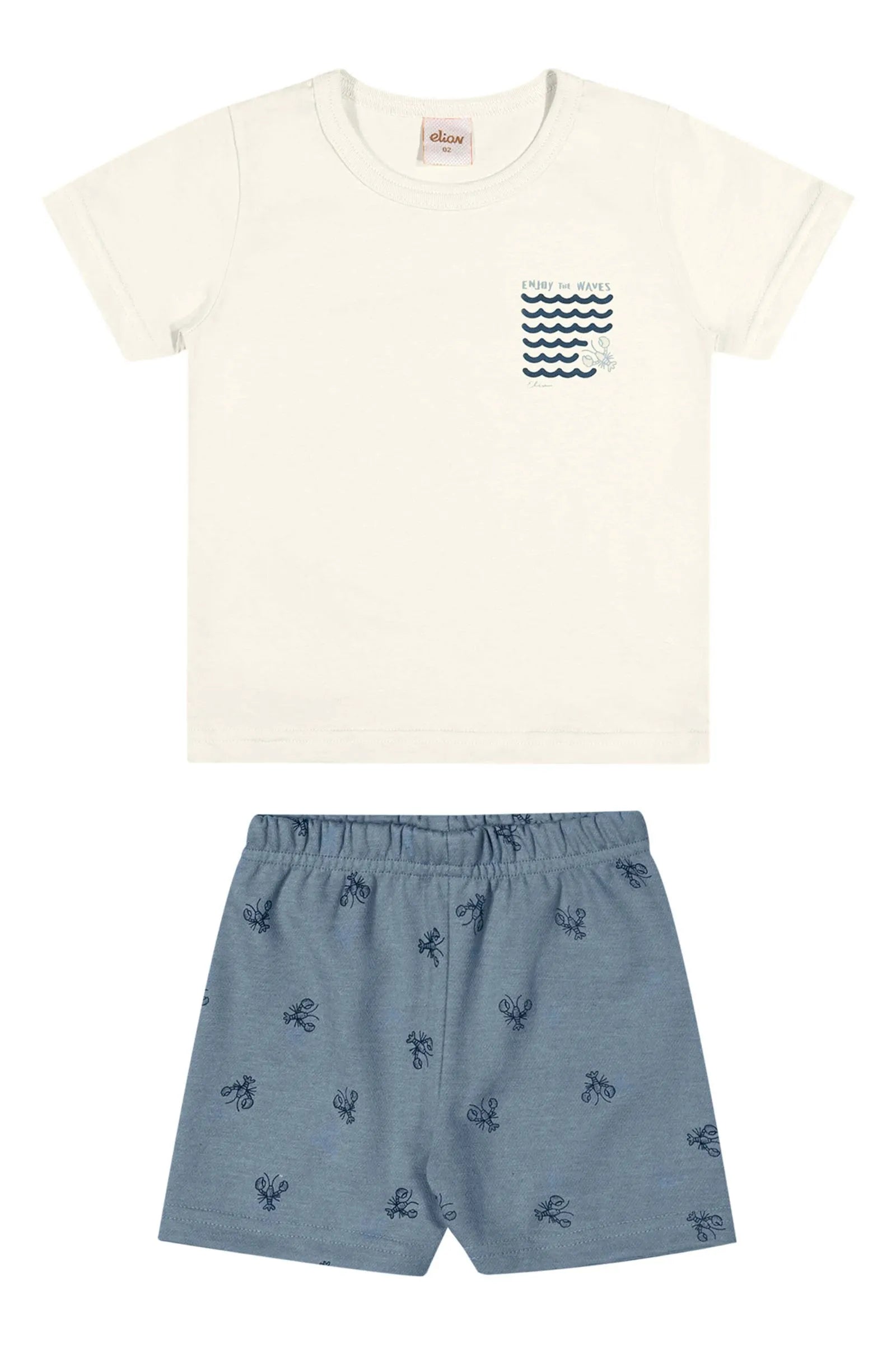 CONJ MAS CAM ENJOY THE WAVES BER MLT EST OFF WHITE