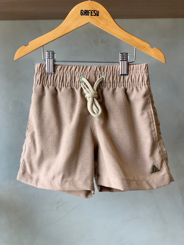 SHORT LINHO MASC KIDS LISO FENDI CLARO