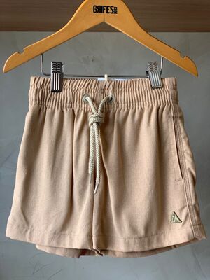 SHORT LINHO MASC KIDS LISO MARFIM