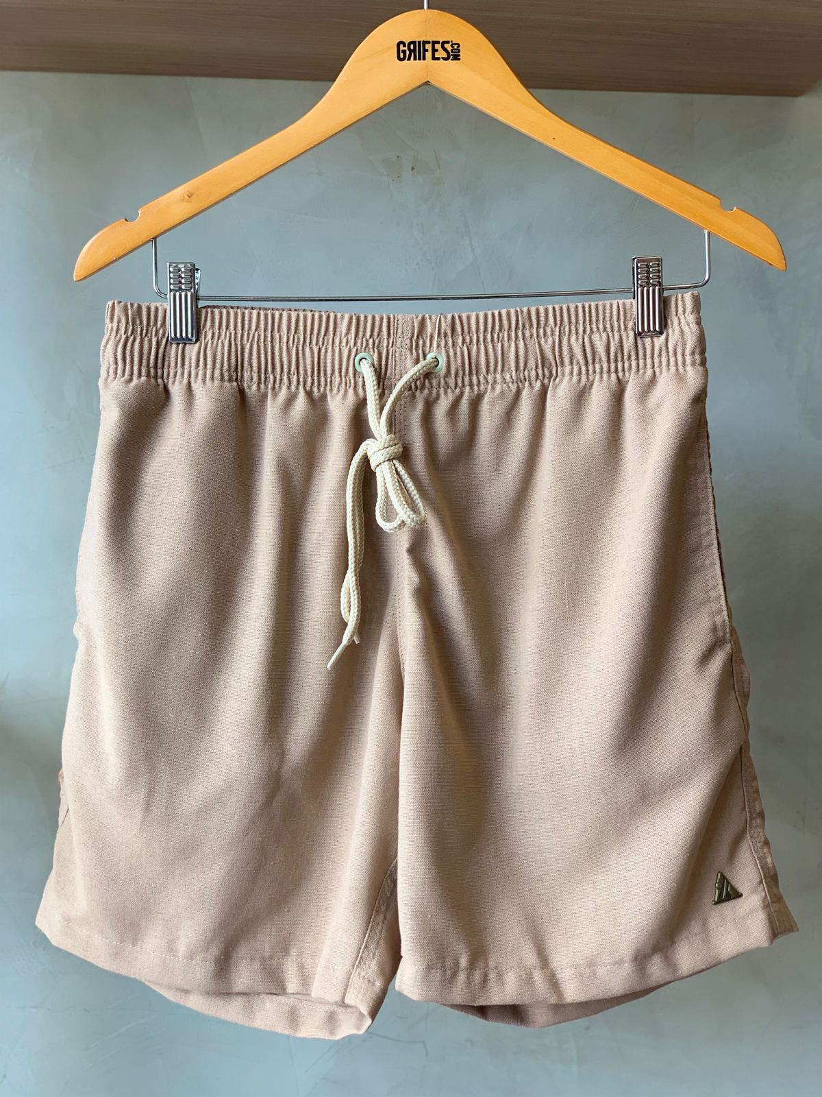 SHORT LINHO MASC LISO FENDI CLARO