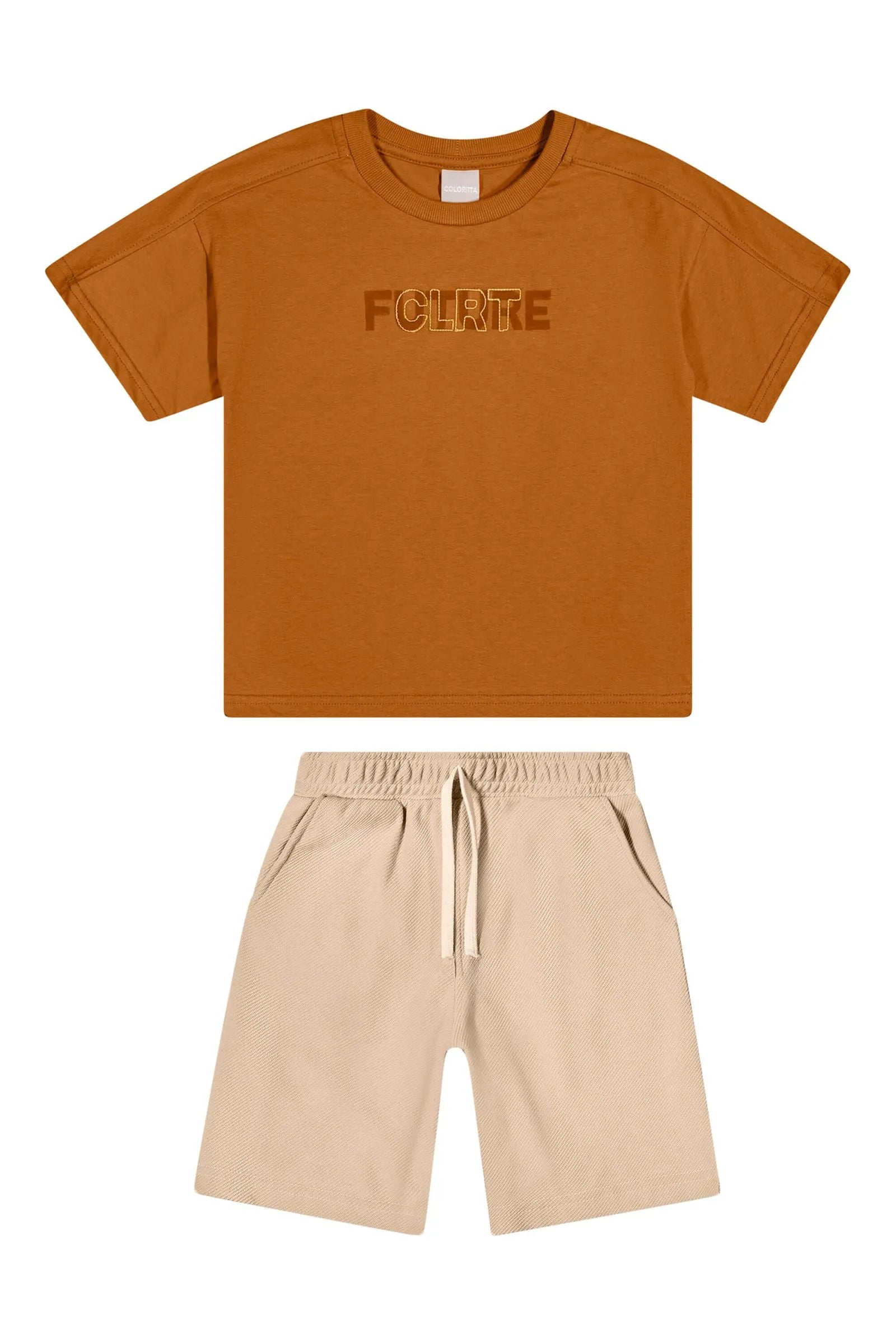 CONJ MAS CAM FUTURE BORD E BER MLT SARJ MOSTARDA