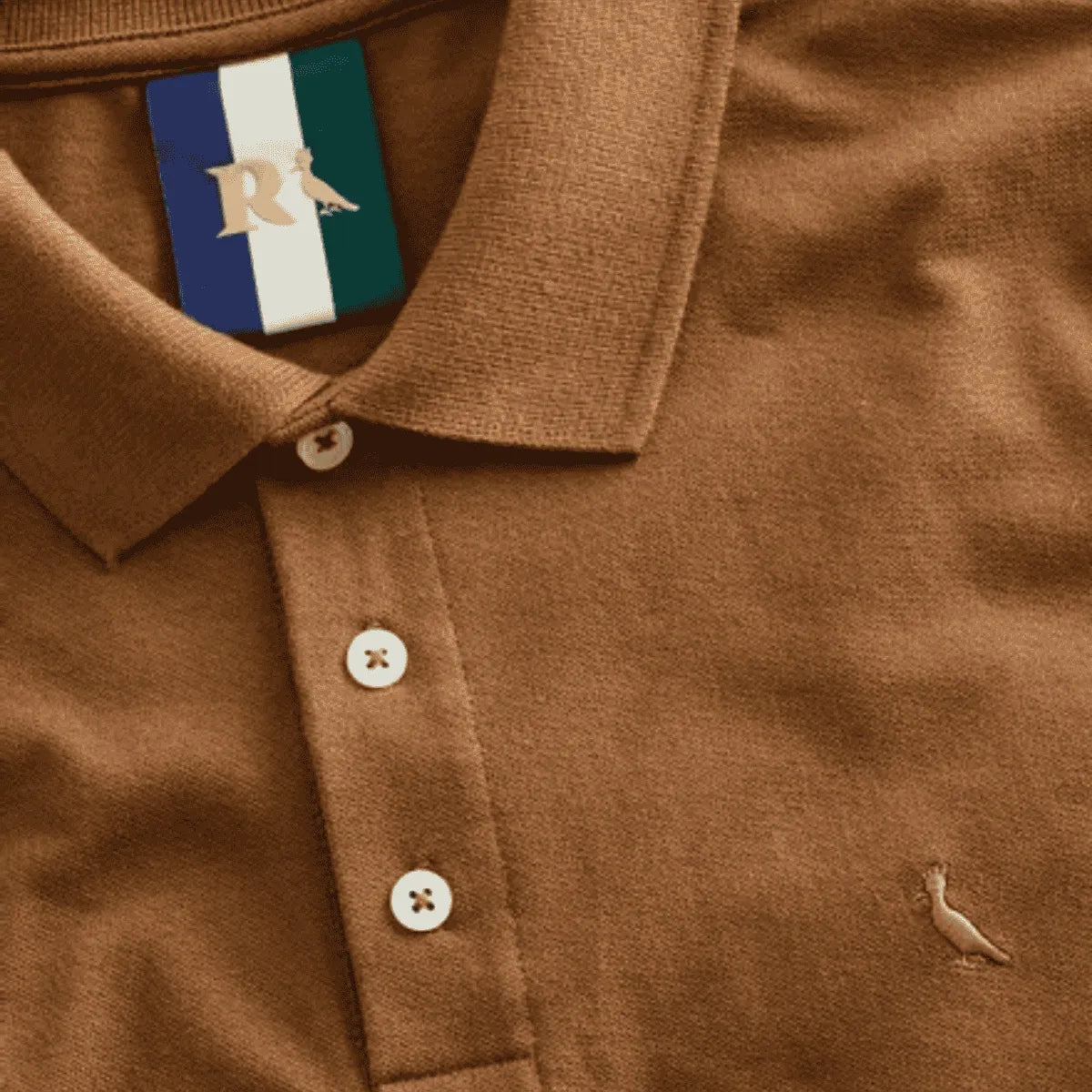 POLO RESERVA MAS PIQUET CLASSICA CARAMELO