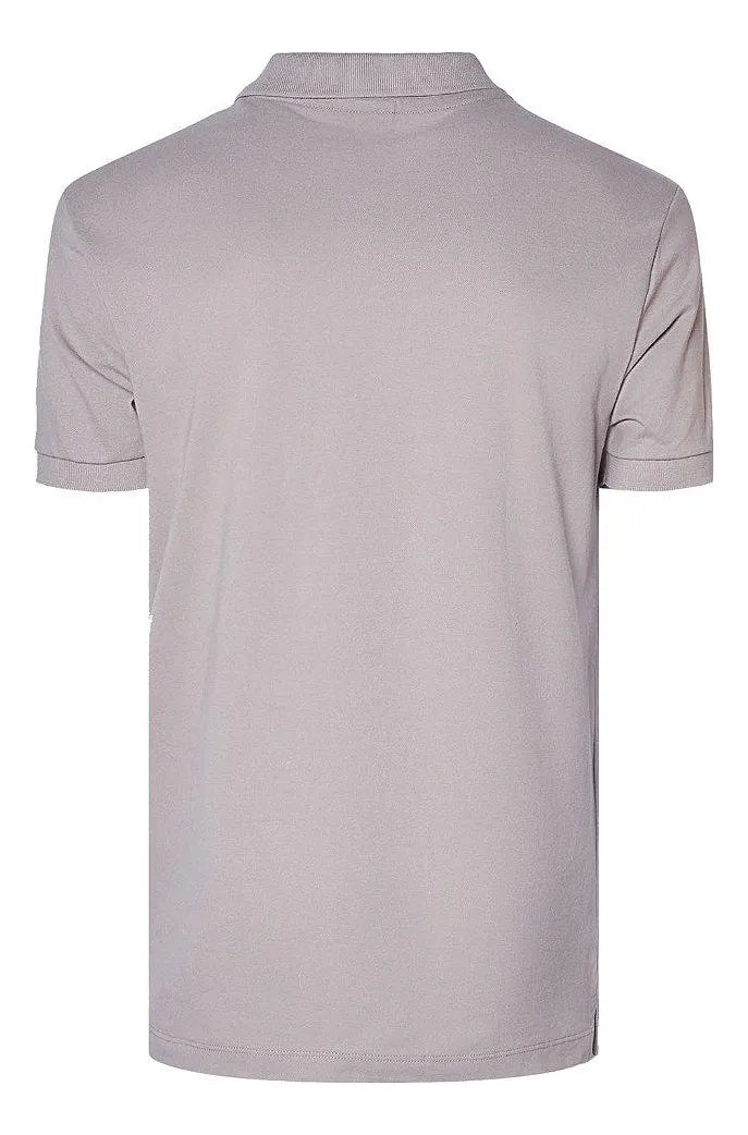POLO RESERVA MAS PIQUET CLASSICA CINZA LUA