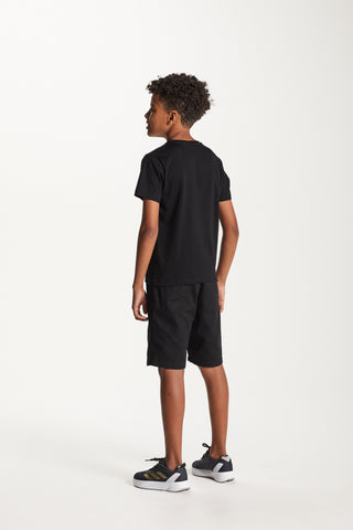 CAMISETA MC MAS BOLSO TRICOLINE XADREZ PRETO