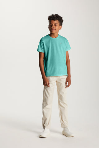 CAMISETA MAS MC COLOR UP ALGODAO TURQUESA