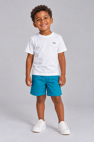 CAMISETA SILK FRENTE E COSTAS AQUARELA BRANCO