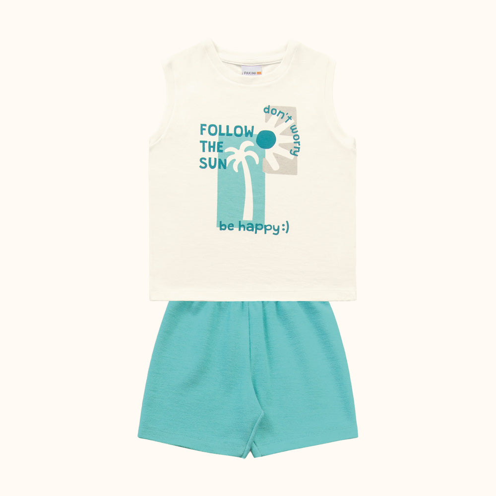 CONJ MAS REG FOLLOW THE SUN E BERM MLT MARFIM/AZUL