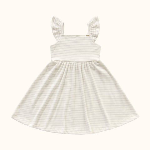 VESTIDO ALCA ELAST RIBANA LUREX CRU/PRATA