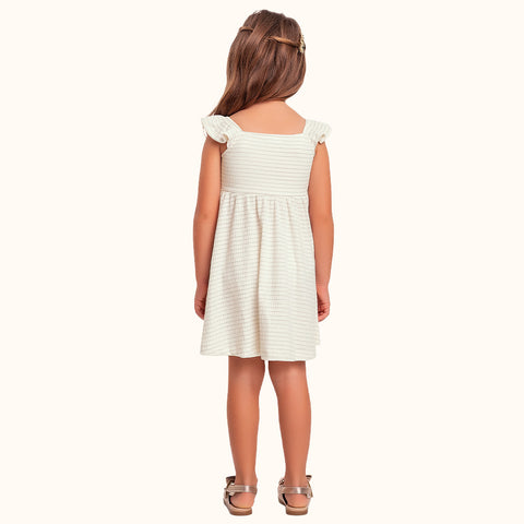 VESTIDO ALCA ELAST RIBANA LUREX CRU/PRATA