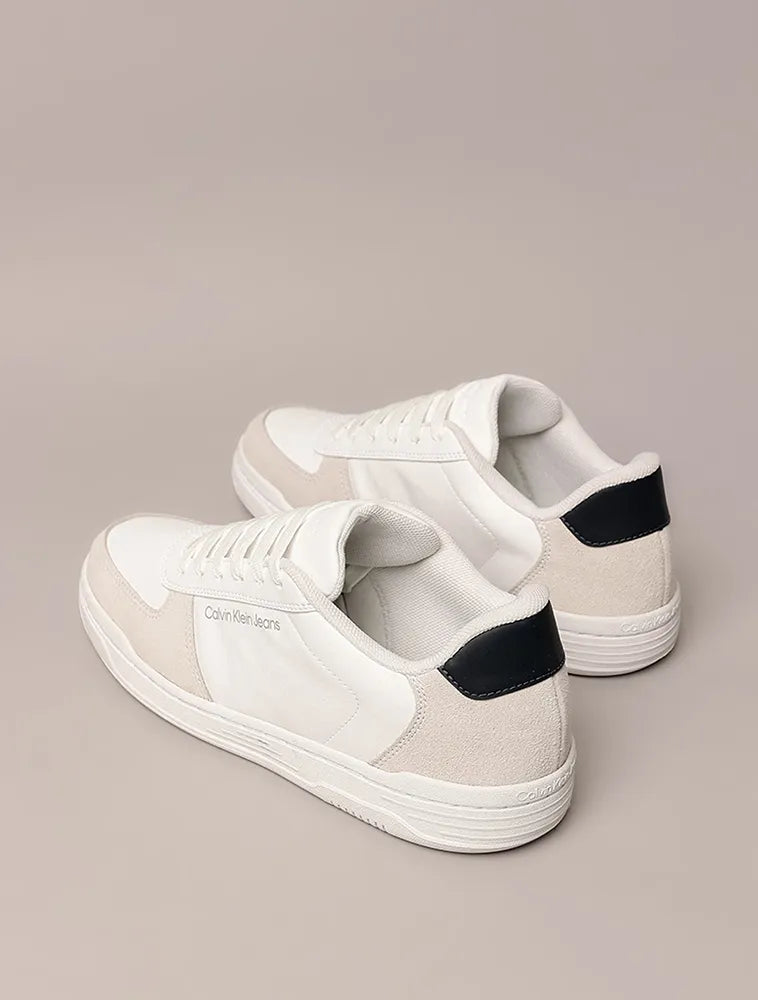 TENIS CKJ MAS COURT CALVIN KLEIN JEANS BRANCO