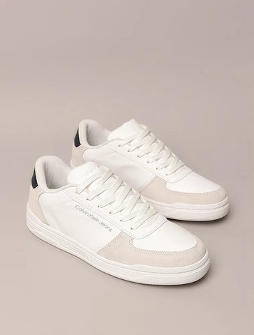 TENIS CKJ MAS COURT CALVIN KLEIN JEANS BRANCO