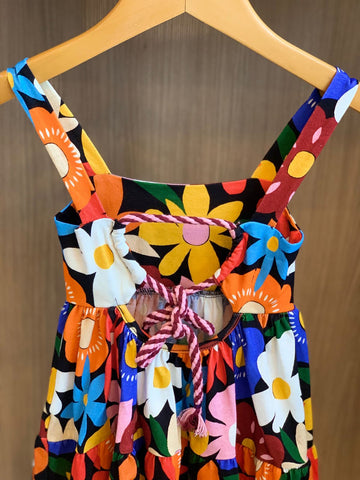 VESTIDO MALHA FLORIA FABULA ESTAMPADO
