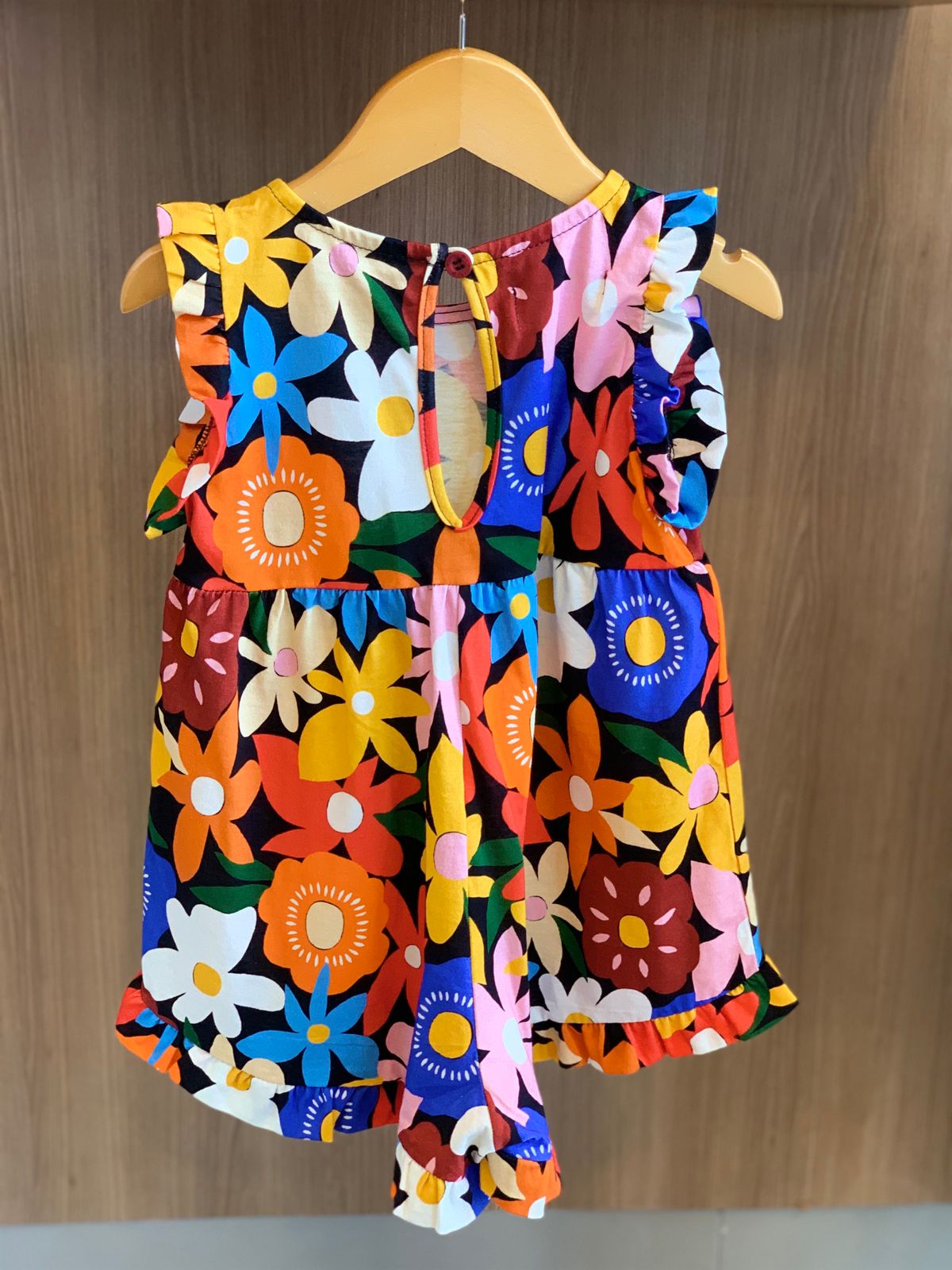 MACAQUINHO FEM MALHA FLORIA FABULA ESTAMPADO