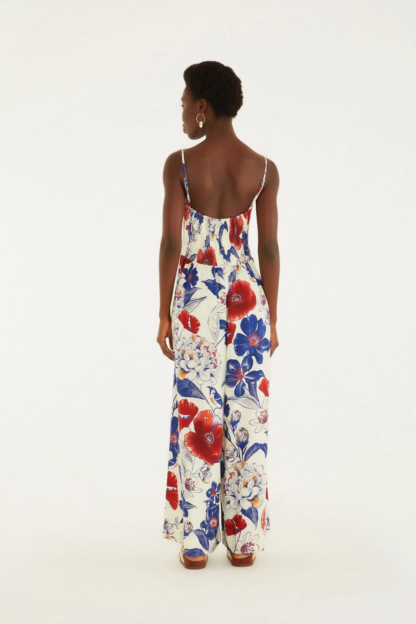 MACACAO FEM FLORAL VERA FARM OFF WHITE