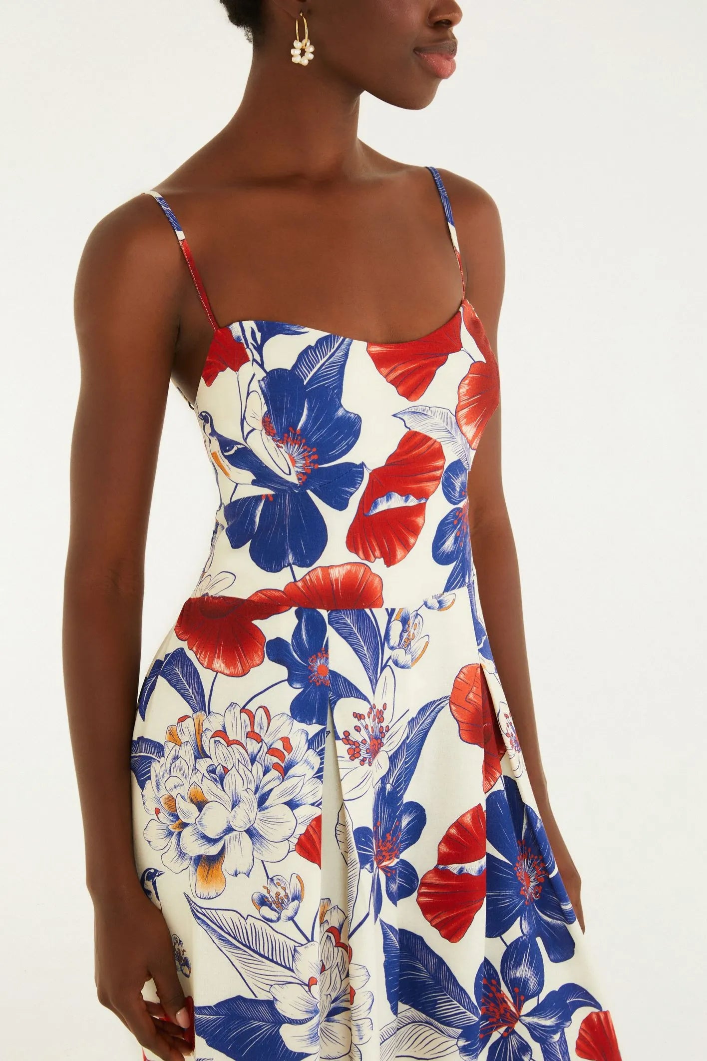 MACACAO FEM FLORAL VERA FARM OFF WHITE