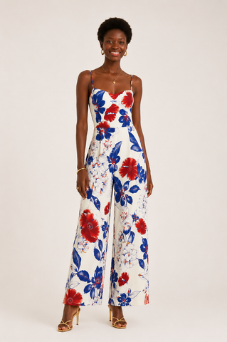 MACACAO FEM FLORAL VERA FARM OFF WHITE