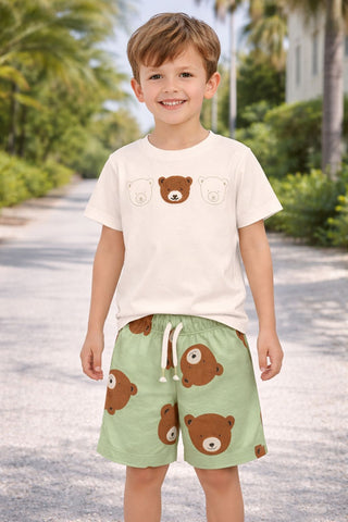 CONJ MAS CAM BORD E BERM MLT EST URSOS OFF WHITE/ERVA