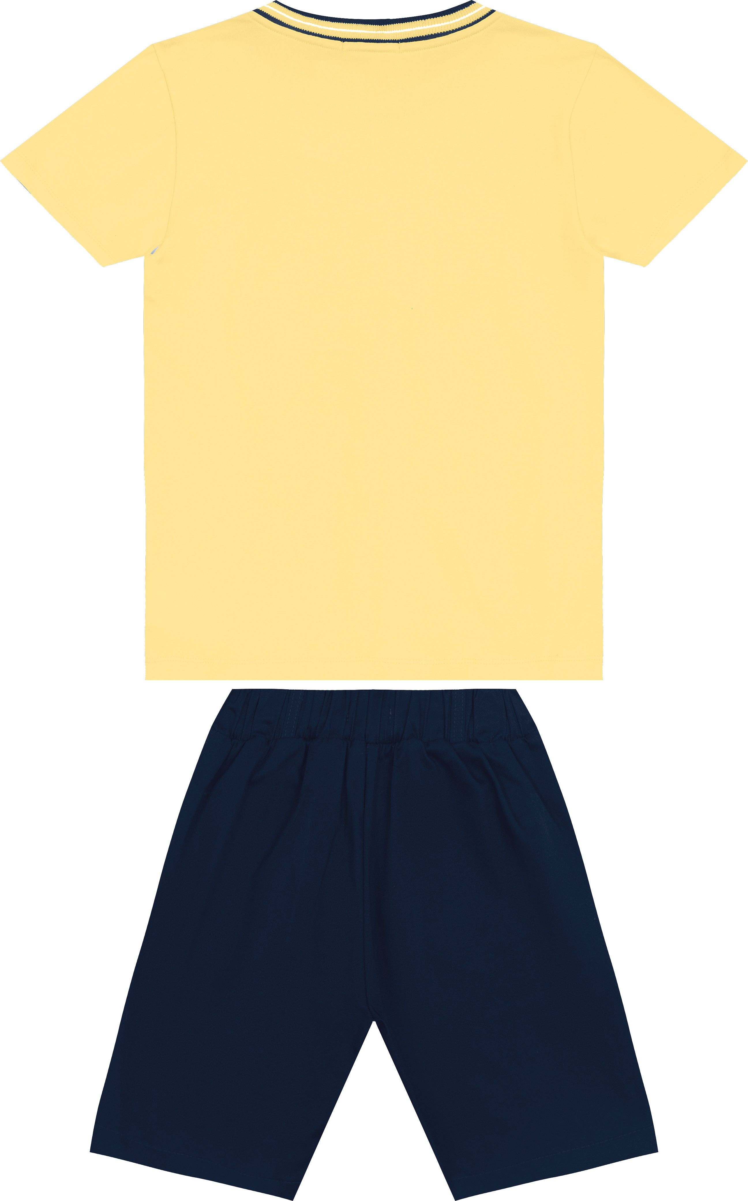 CONJ MAS CAM GOLA ELAST CAMPING BER SARJ BAUNILHA/MARINHO