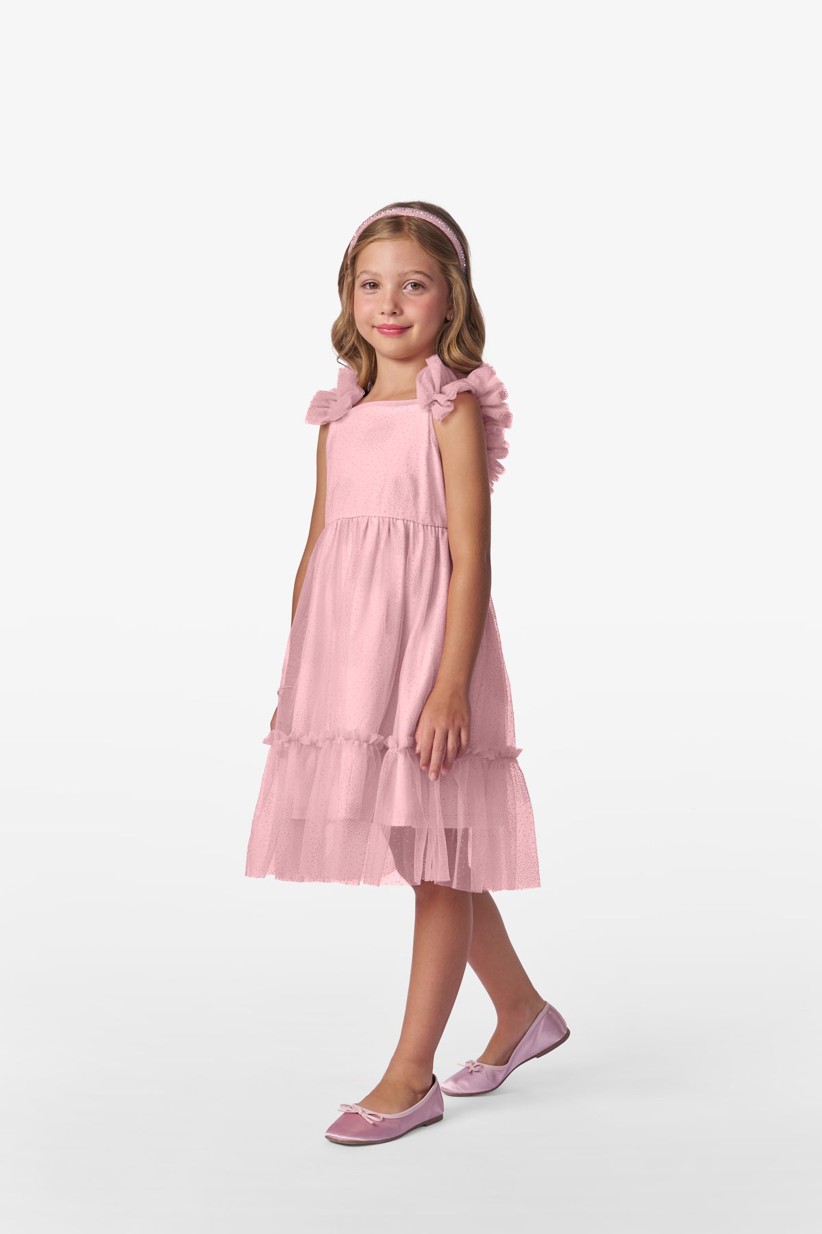 VESTIDO ALCA C DET TULE CONSTELACAO PEONIA