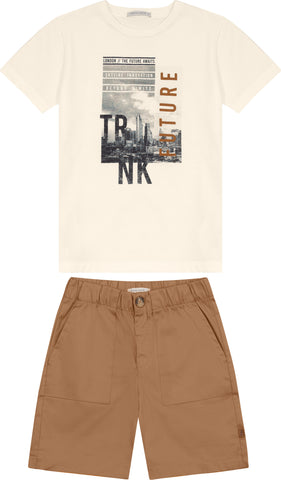 CONJ MAS CAM FUTURE NK E BERM SARJA OFF WHITE/AMENDOA