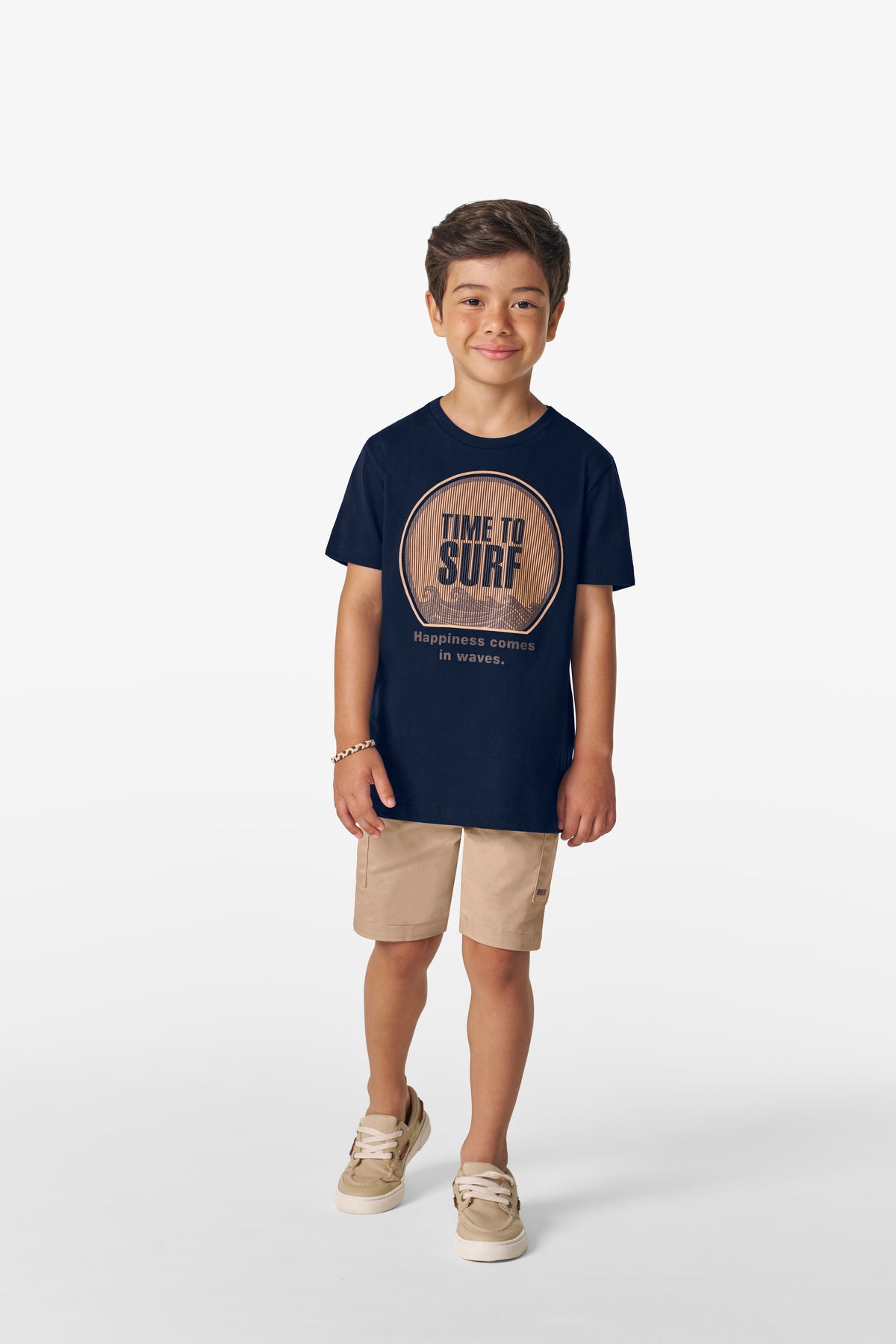 CONJ MAS CAM TIME TO SURF E BERM SARJA MARINHO/SISAL