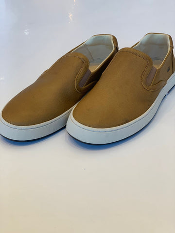 TENIS MAS BOSSANOVA COURO GRAXO OSKLEN CARAMELO
