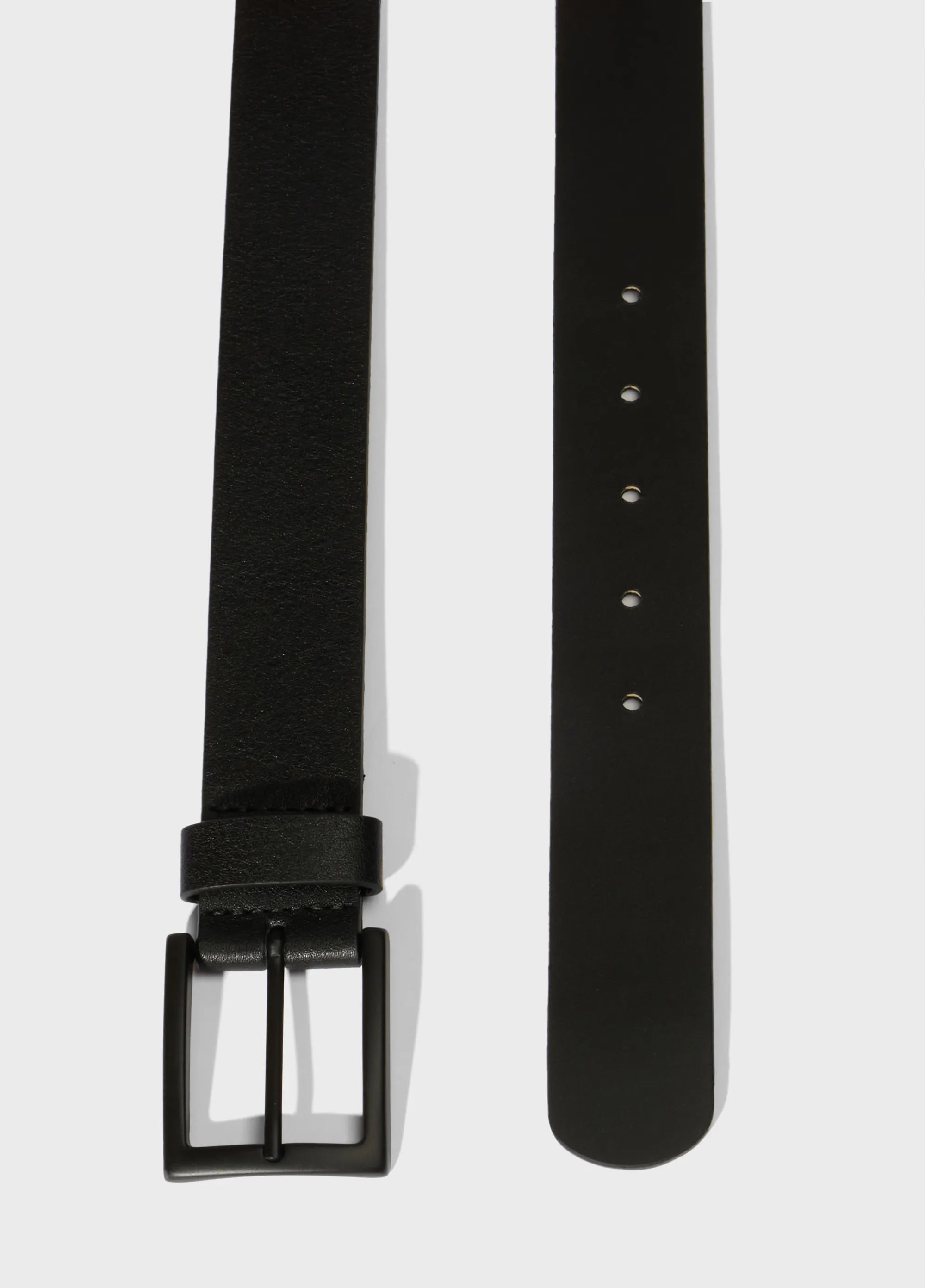 CINTO MAS E LEATHER OSKLEN PRETO