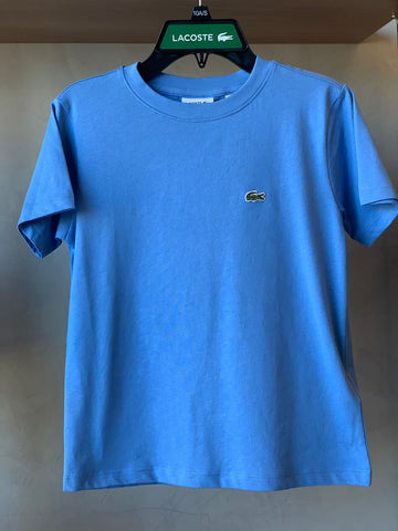 CAMISETA MAS KIDS MC LACOSTE CORE AZUL MEDIO 776