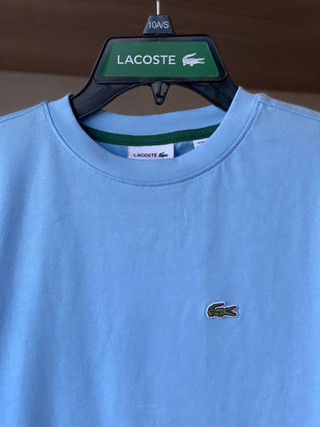 CAMISETA MAS KIDS MC LACOSTE CORE AZUL CLARO HBP
