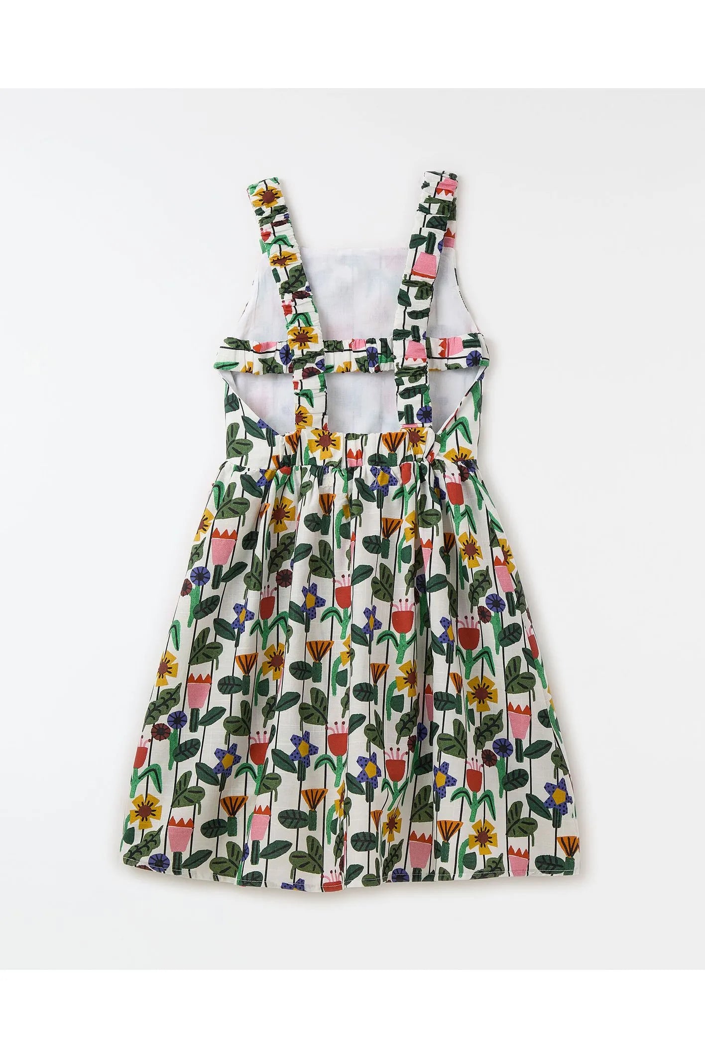 VESTIDO FLORES DO JARDIM FABULA ESTAMPADO