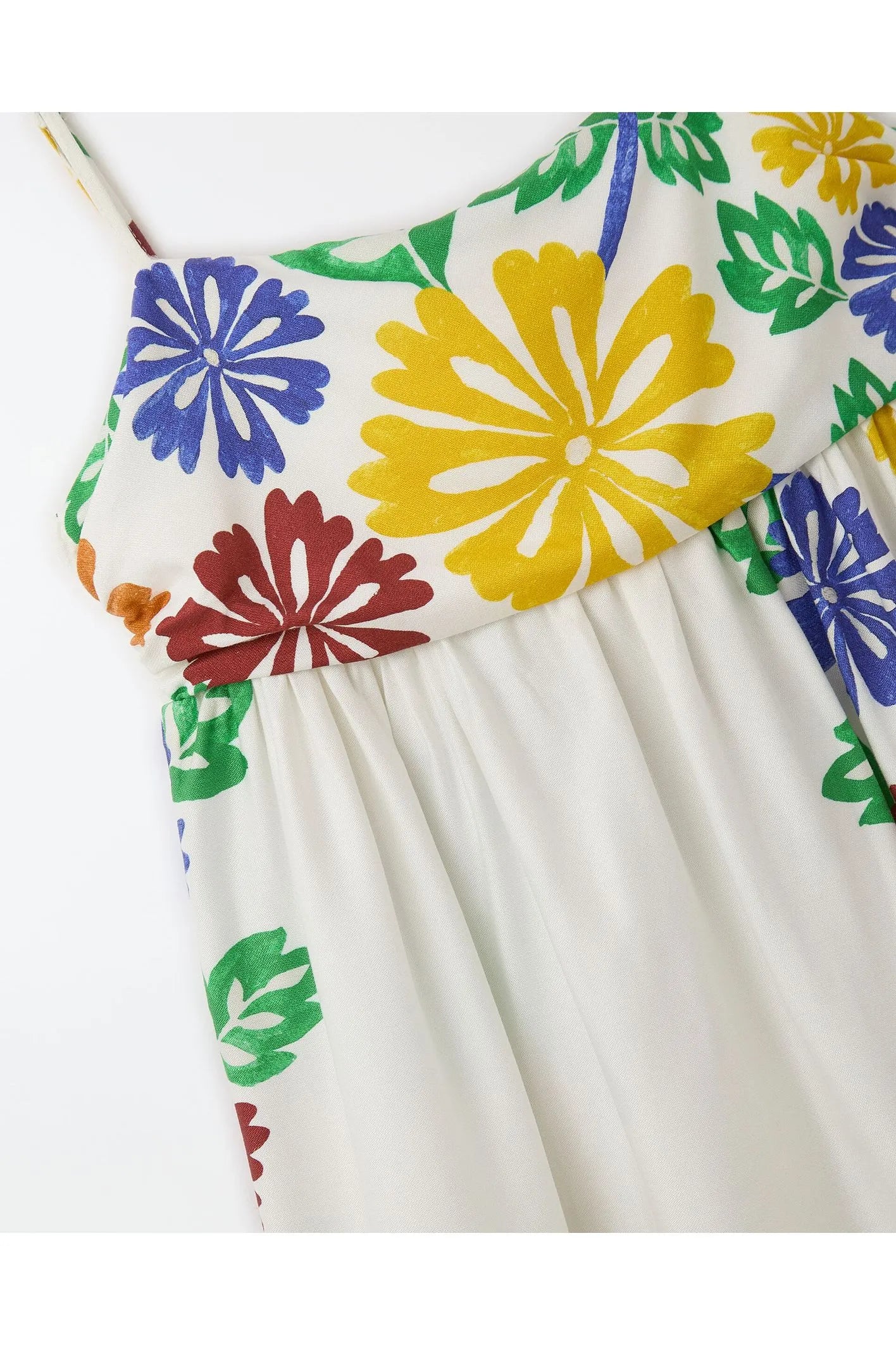 VESTIDO BELEZA BARRADO FARM FUTURA BRANCO