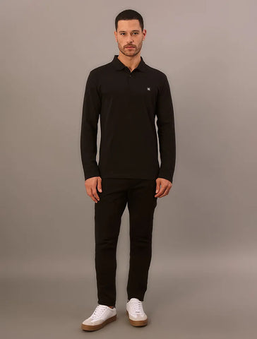 POLO CKJ MAS ML REGULAR PREMIUM PRETO