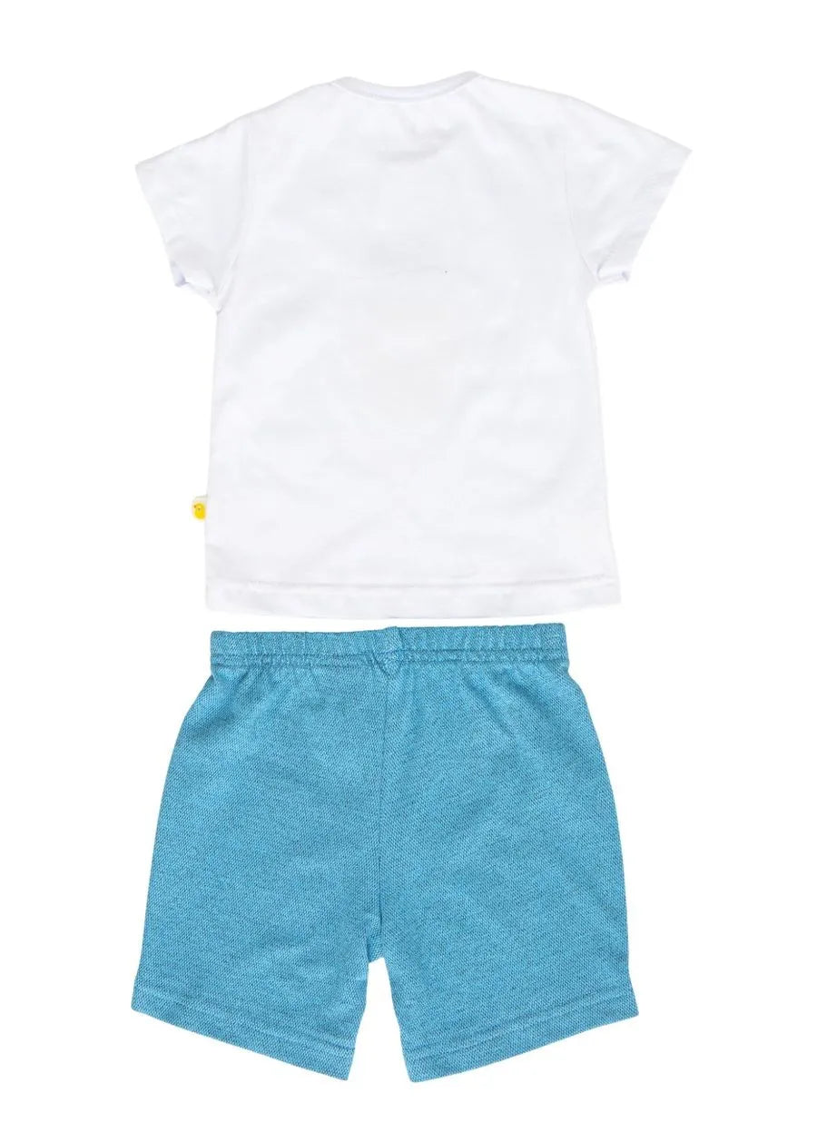 CONJ MAS VIAGEM AO CHILE URSOA SKATE BRANCO/AZUL