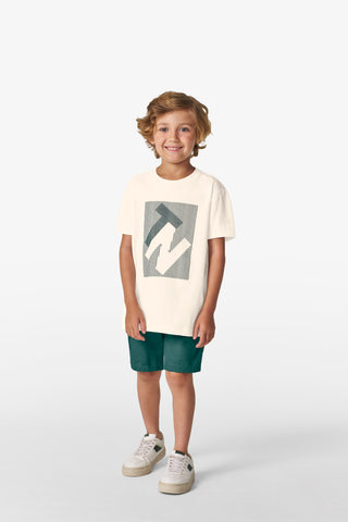 CONJ MAS CAM TN QUAD RELEVO E BERM SARJA OFF WHITE/EUCALIPTO