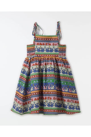 VESTIDO PEDALINHO FABULA ESTAMPADO
