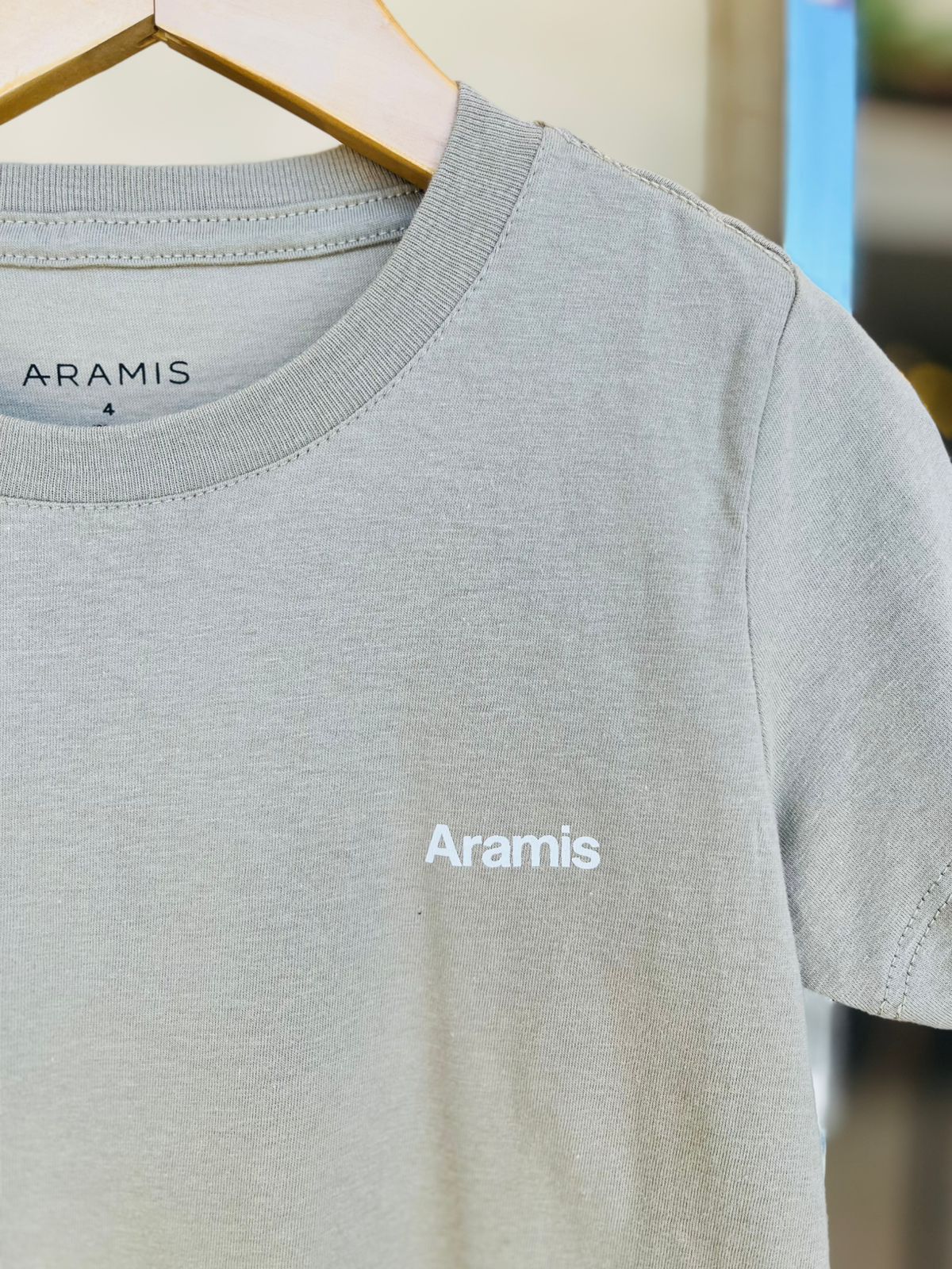 CAMISETA MAS MC ARAMIS INF EST CIRCULO CAQUI