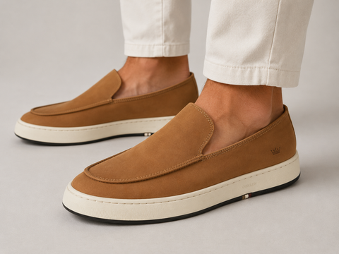 TENIS MAS SOHO MOC NOBUCK OSKLEN MOSTARDA