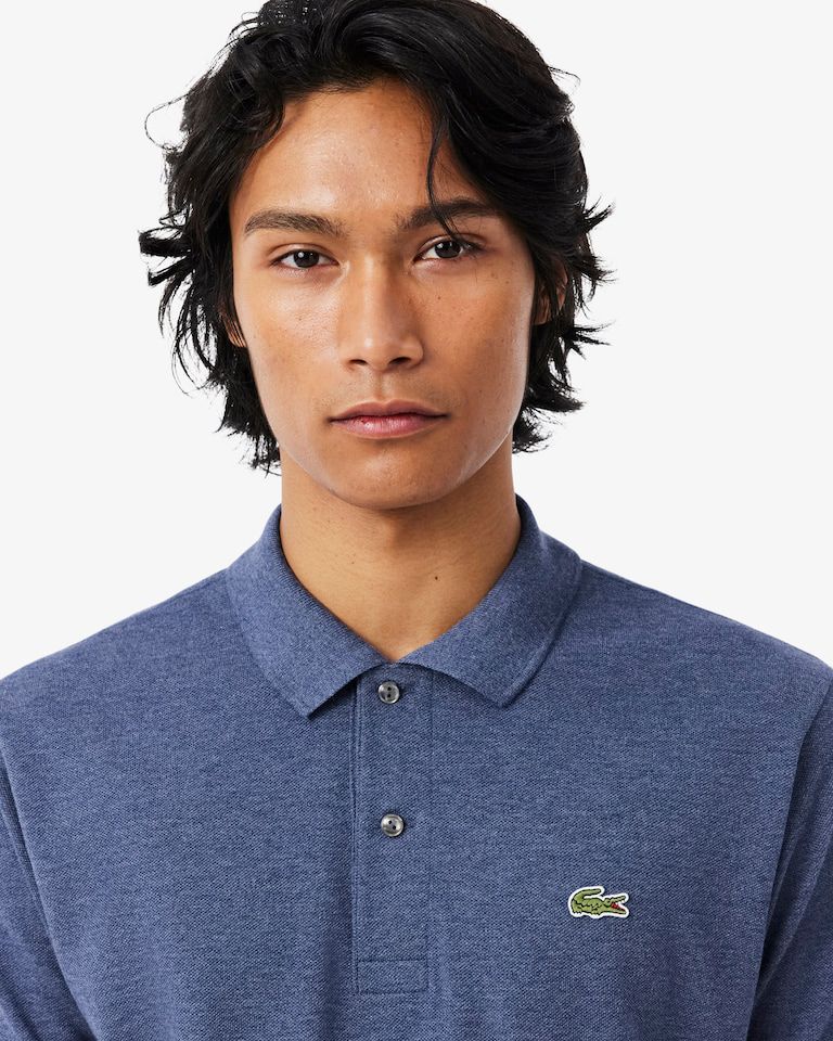 POLO MASC MC LACOSTE AZUL ESCURO 5I1