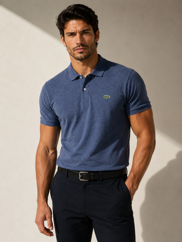 POLO MASC MC LACOSTE AZUL ESCURO 5I1