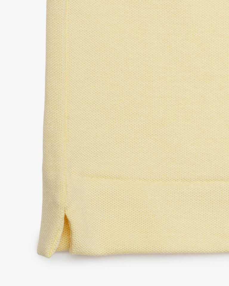 POLO MASC MC LACOSTE AMARELO 107