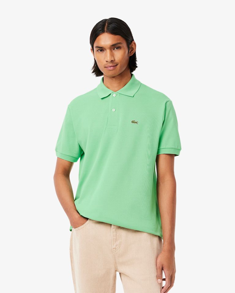 POLO MASC MC LACOSTE VERDE 132
