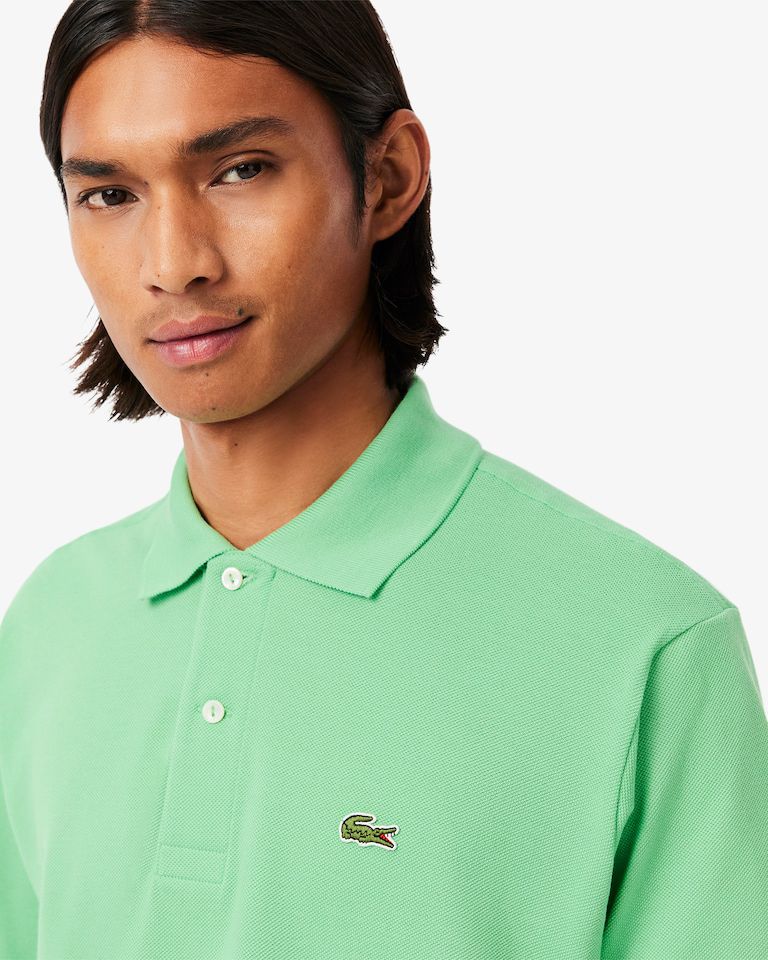 POLO MASC MC LACOSTE VERDE 132