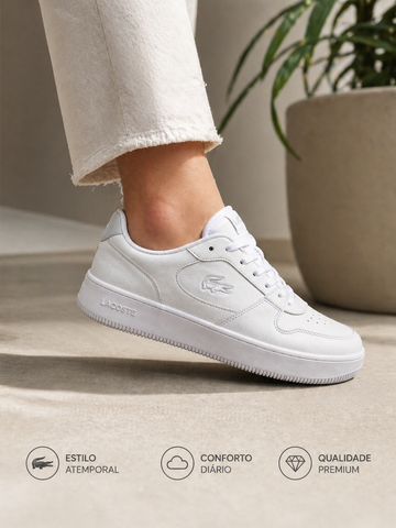 TENIS FEM L001 SET LACOSTE BRANCO 21G